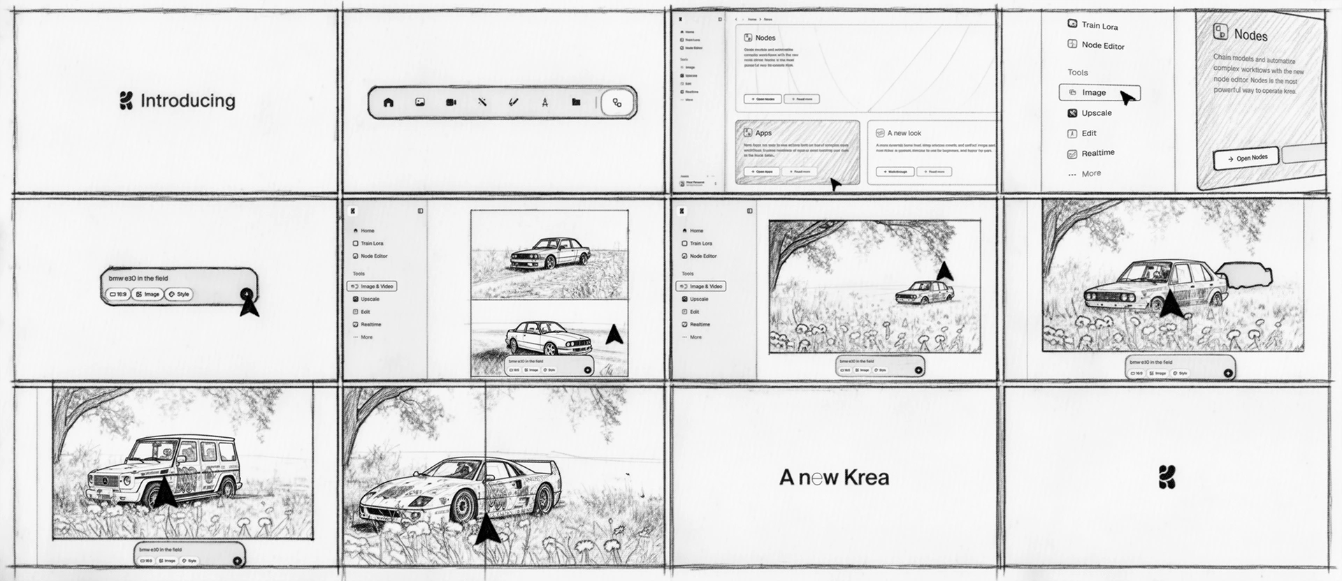 Krea AI — project frame 1