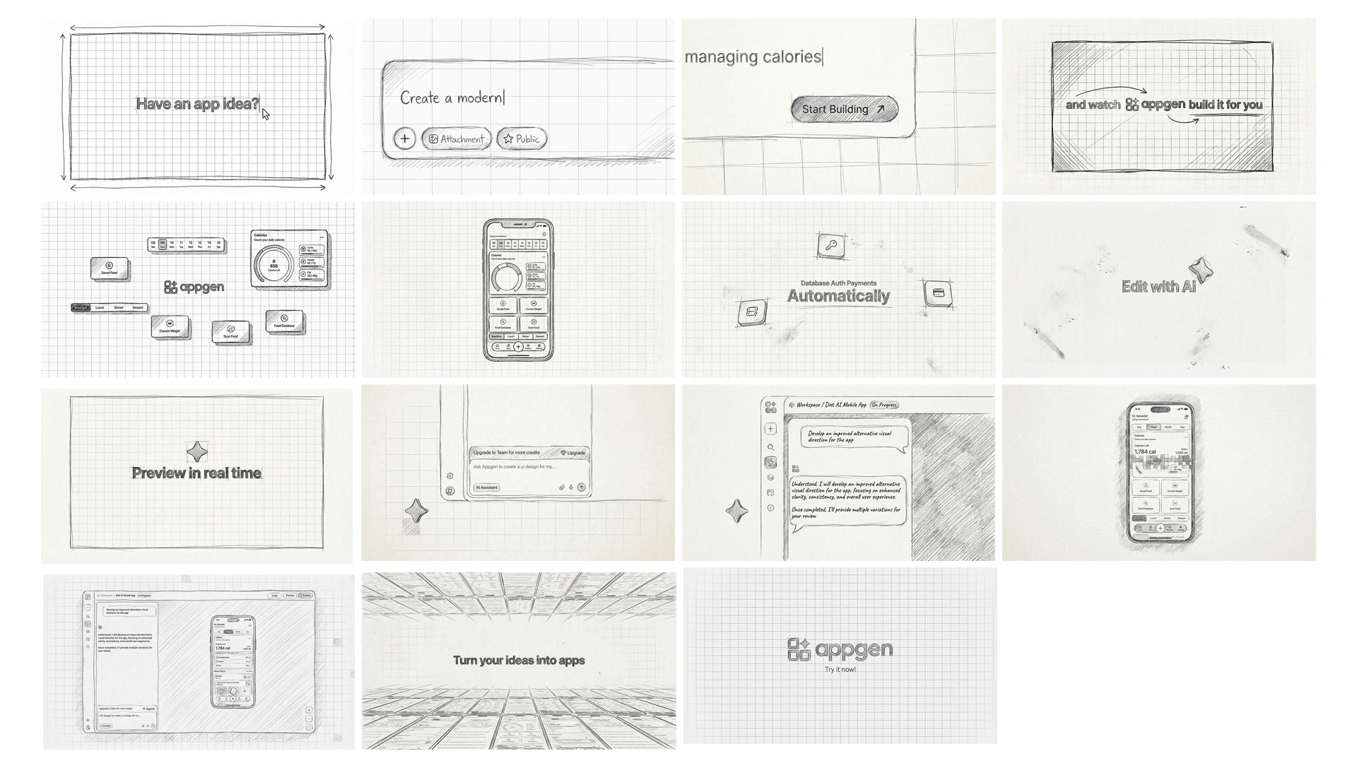 AppGen — project frame 1